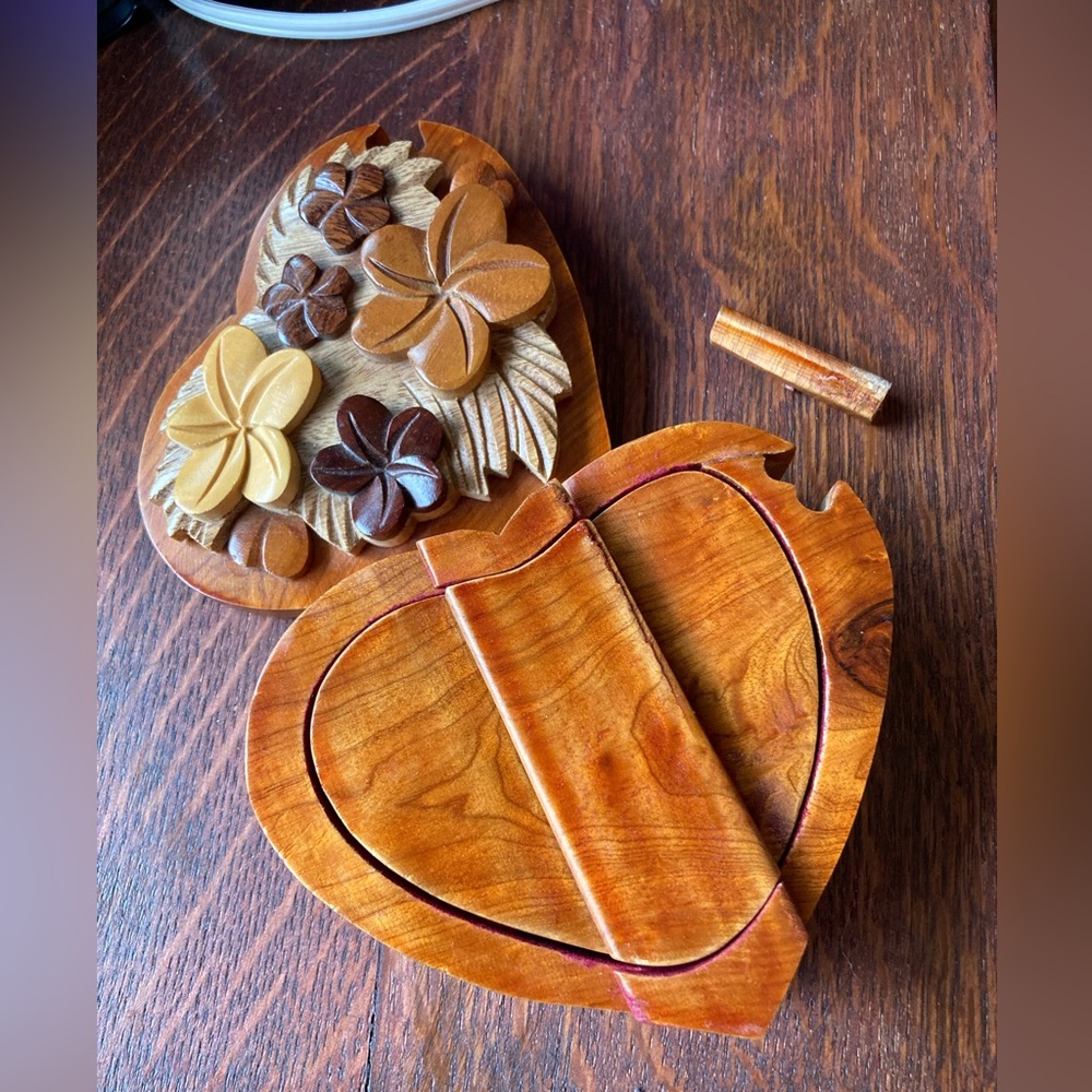 Handmade Wooden Puzzle Box